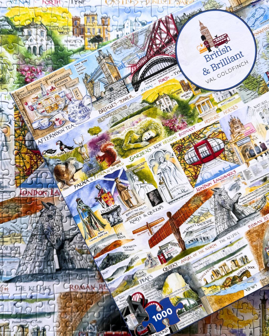 British & Brilliant, New Puzzle by Val Goldfinch Just Landed