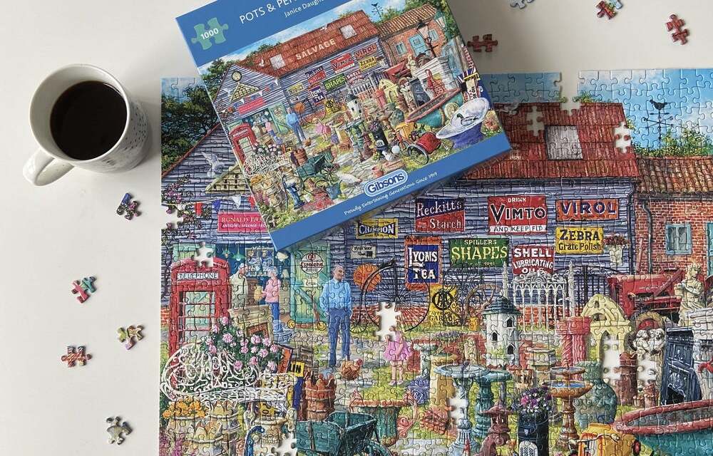Pots and Penny Farthings Jigsaw Puzzle Gibsons