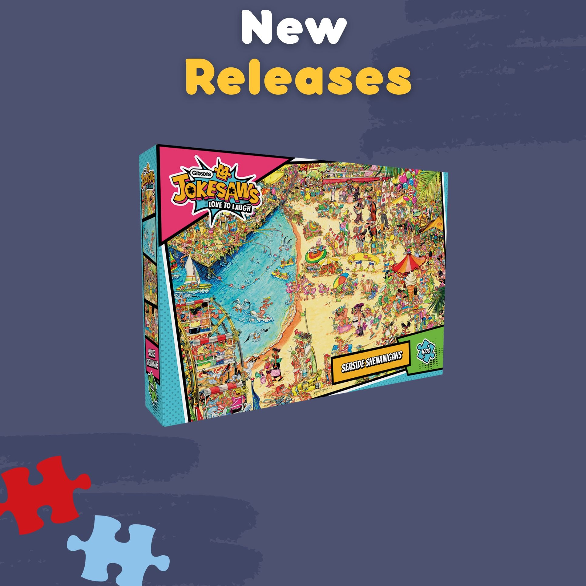 Gibsons new release, jokesaws seaside shenanigans
