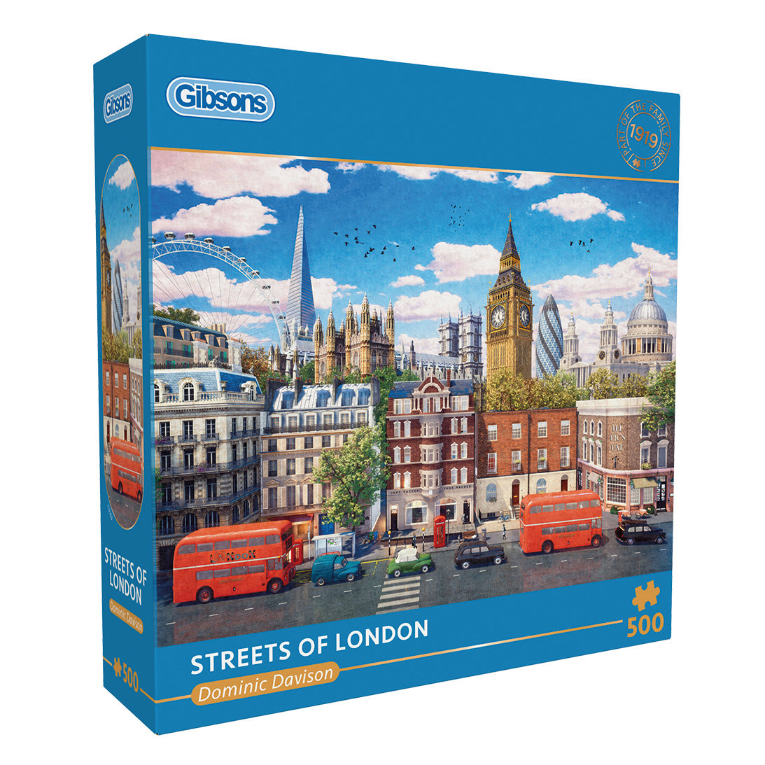 Streets of London G3153 gibsons 500 piece jigsaw puzzle