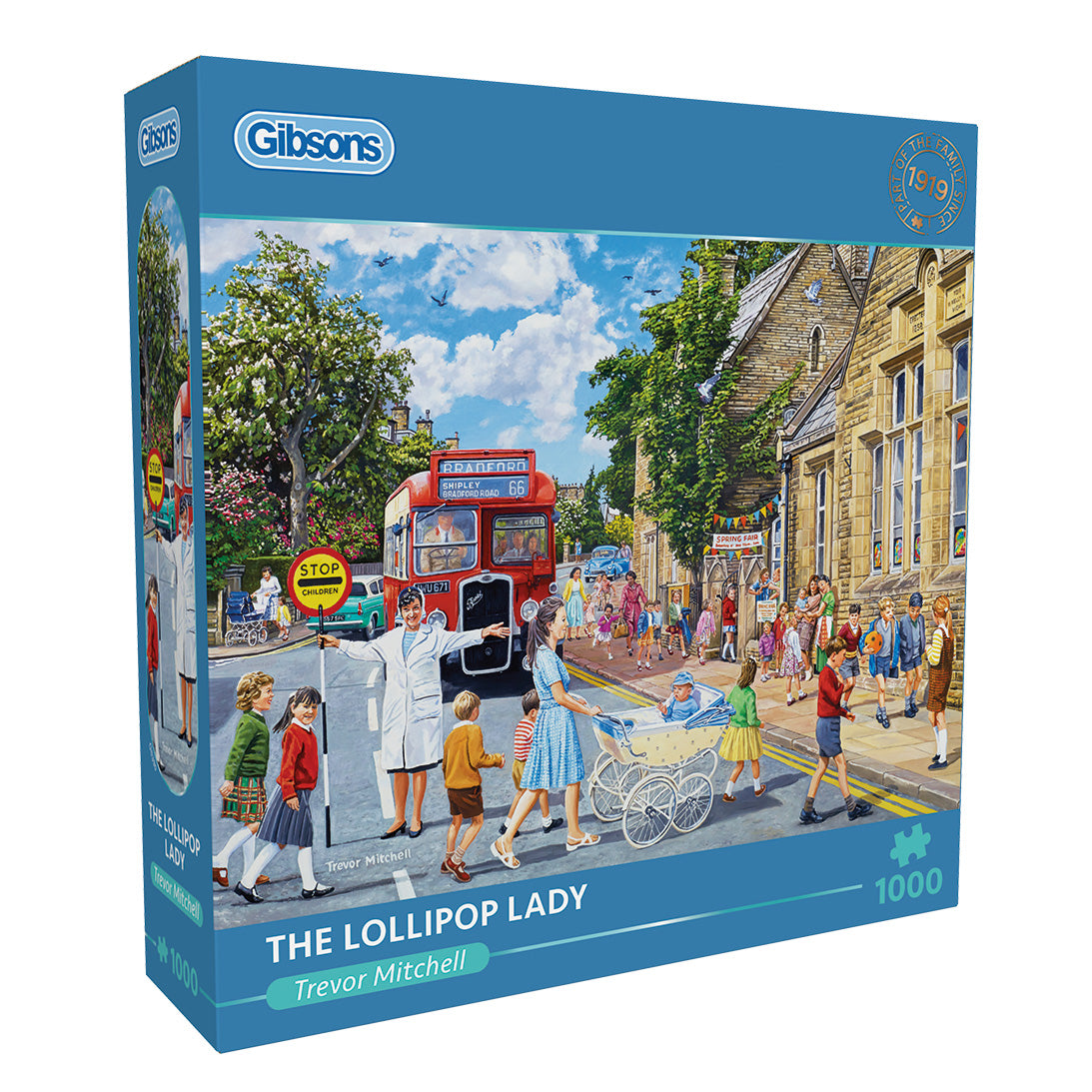 The Lollipop Lady 1000 Piece Jigsaw Puzzle
