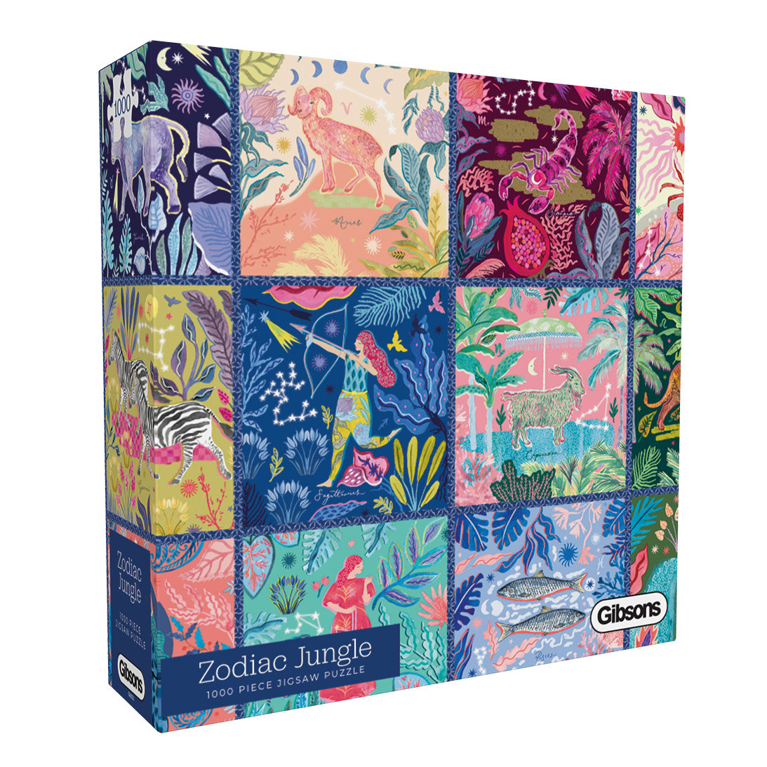 Zodiac Jungle 1000 piece jigsaw puzzle
