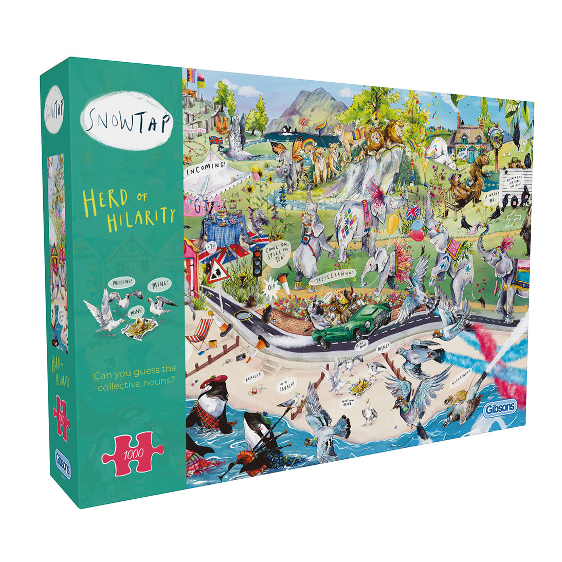 Herd of hilarity 1000 piece jigsaw puzzle G7138