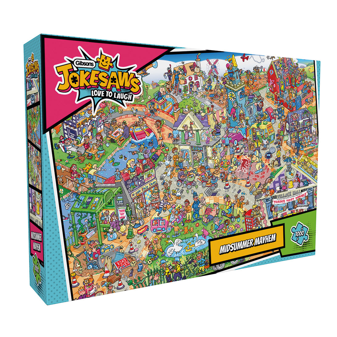 Jokesaws midsummer mayhem 1000 piece jigsaw puzzle G7141
