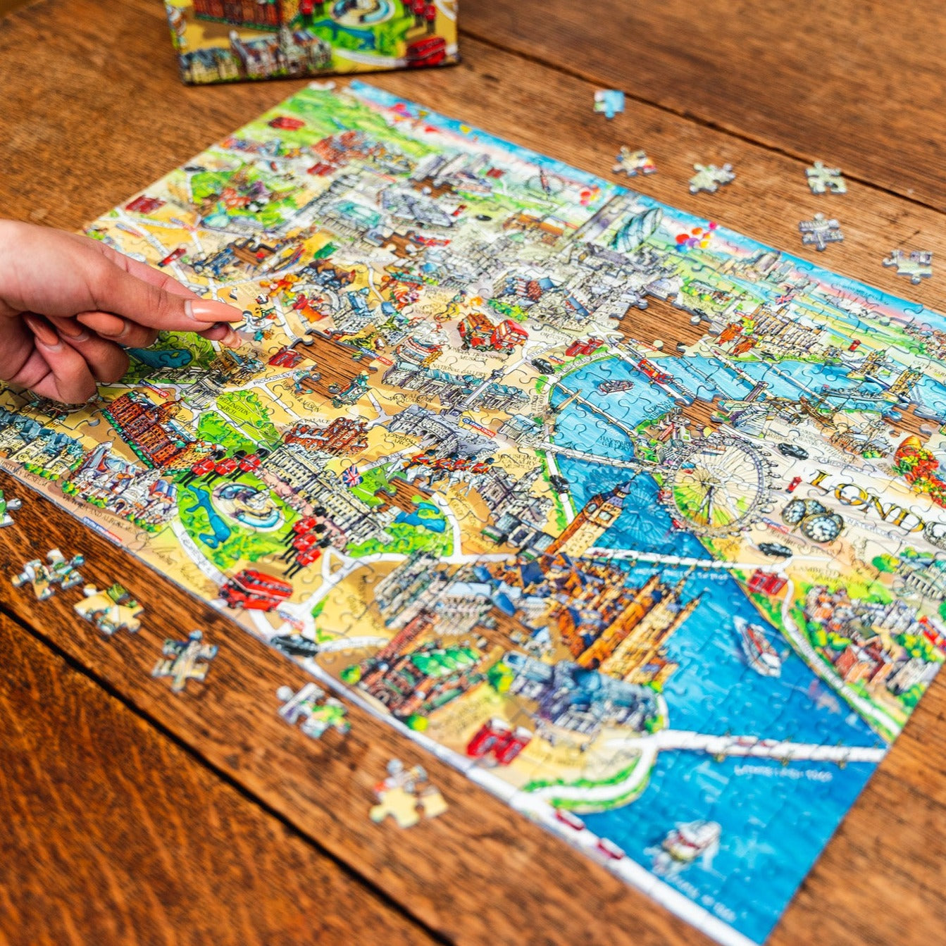 London Landmarks 500 piece jigsaw puzzle from Gibsons