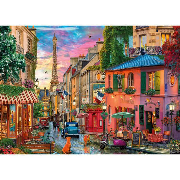 Paris Street Life 1000 Piece Jigsaw Puzzle