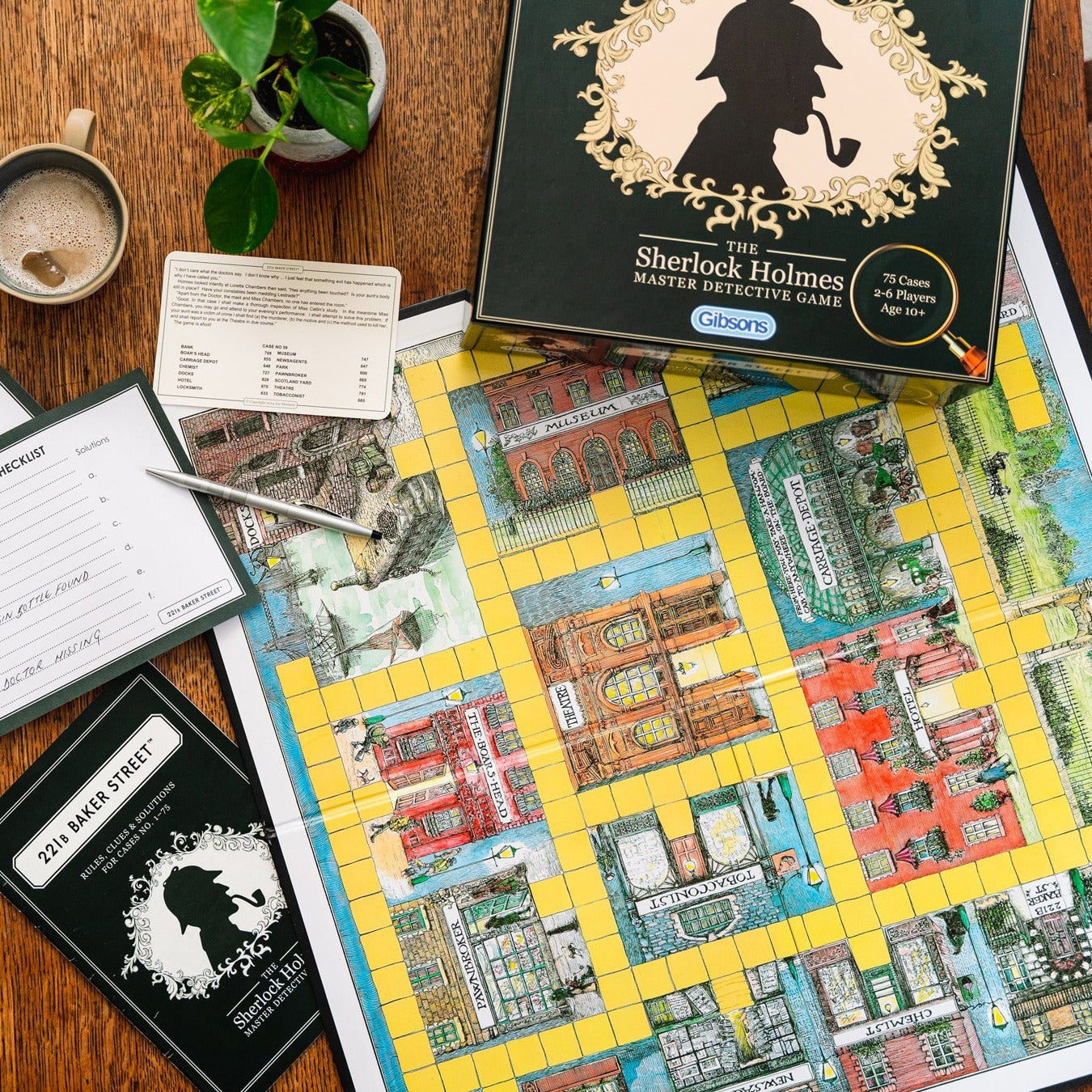 The Sherlock Holmes Collection - Game + Cards + Puzzle