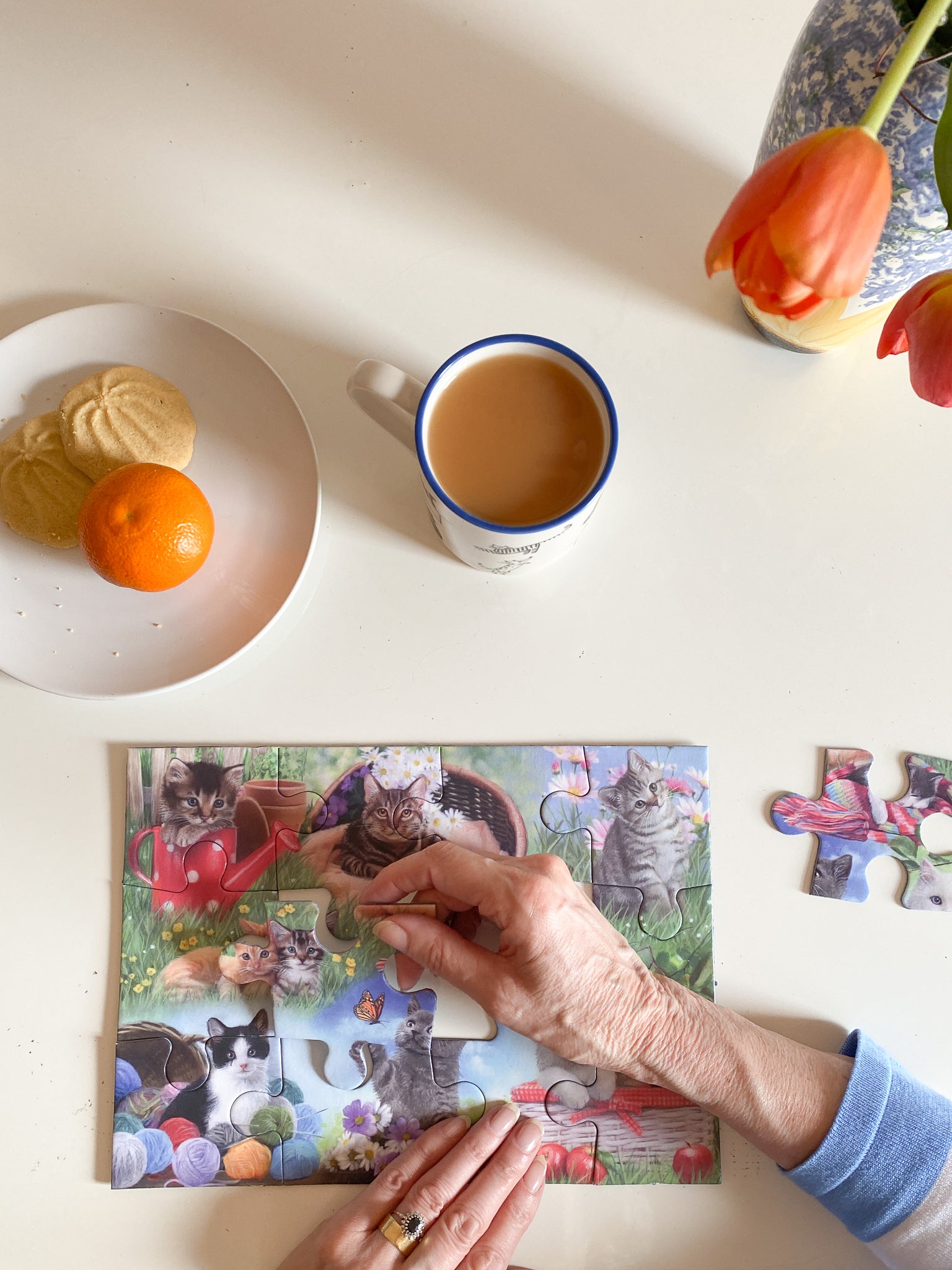 Piecing Together - Cats- Extra Large Piece Jigsaw Puzzle for those living with dementia