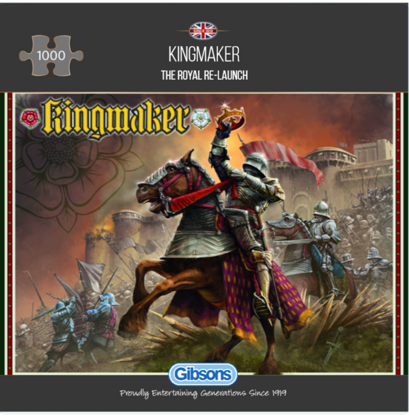 Kingmaker 1000 Piece Jigsaw Puzzle Gibsons