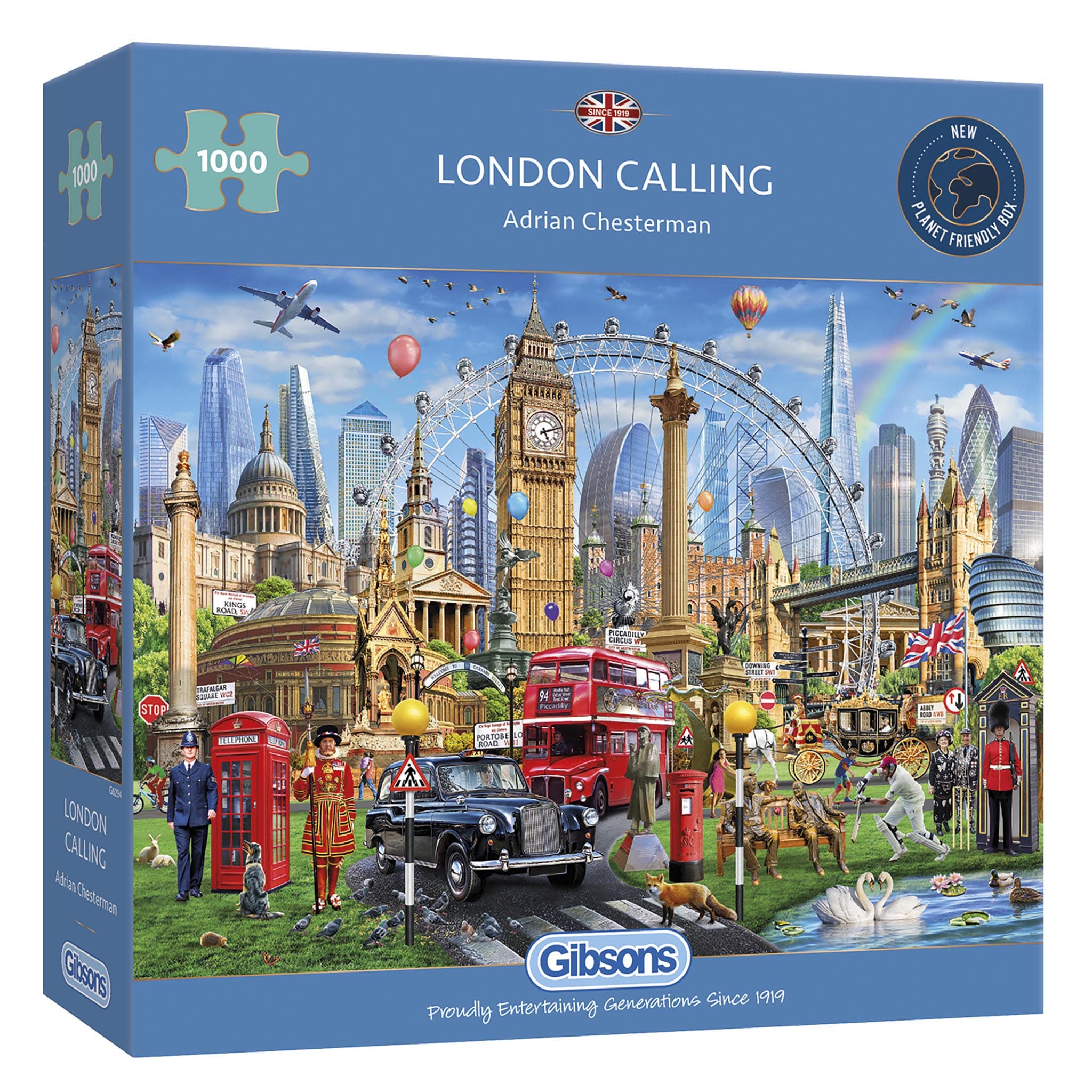 Gibsons London Calling 1000 Piece Jigsaw Puzzle by gibsons