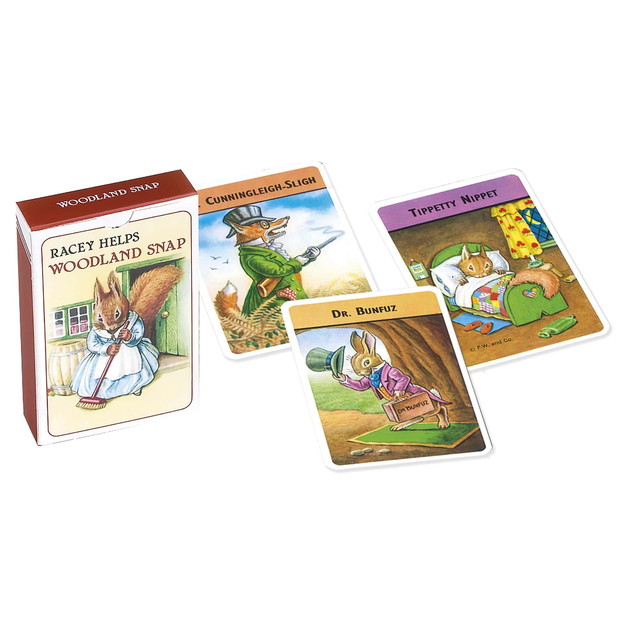 Woodland Snap Family Card Game