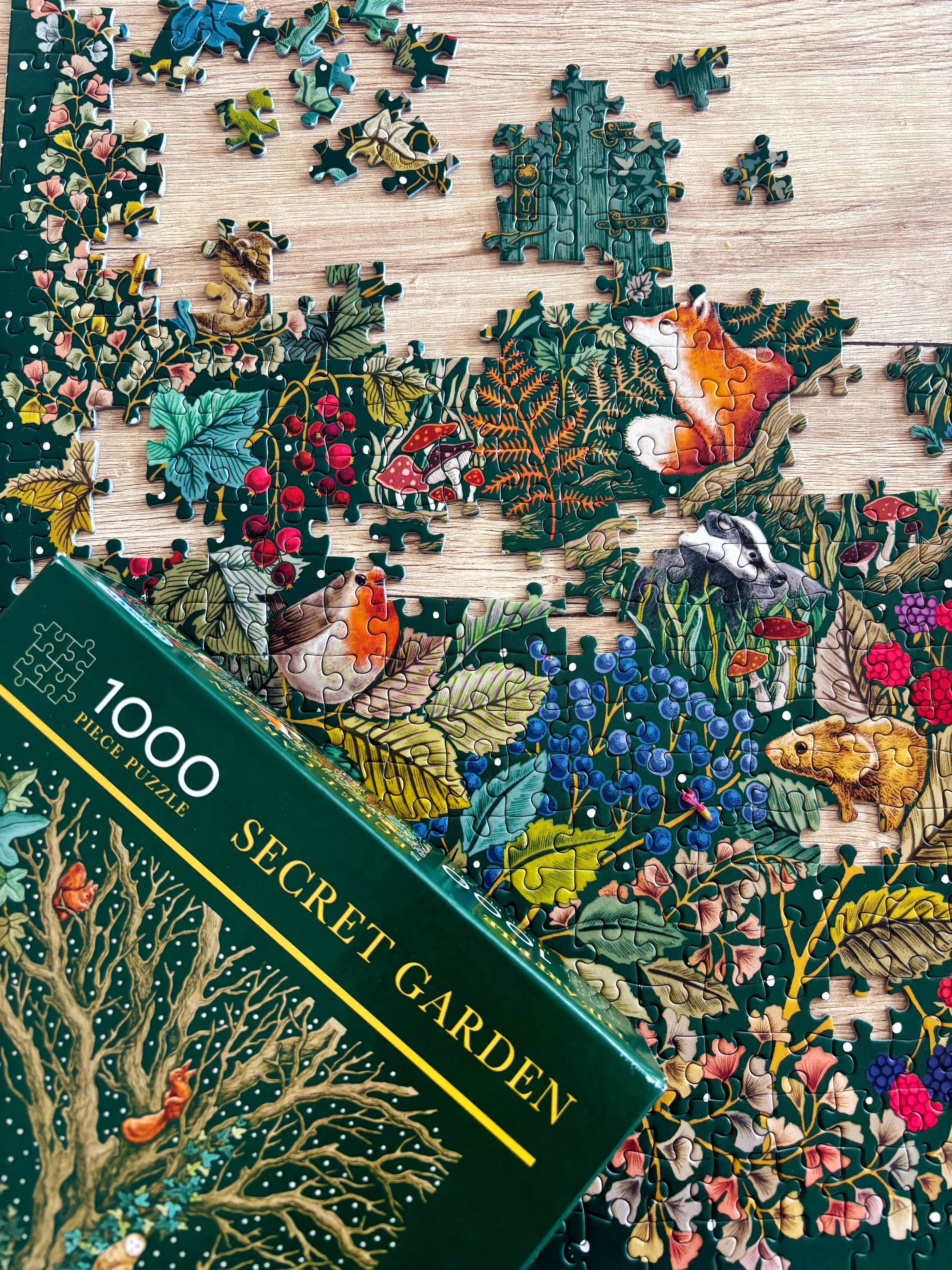 The Art File Secret Garden - A Puzzle That Gives Back