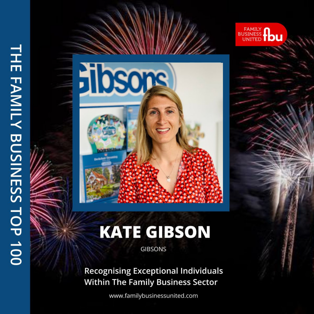 Kate Gibson has been included within the inaugural Family Business United ‘Family Business Top 100,’