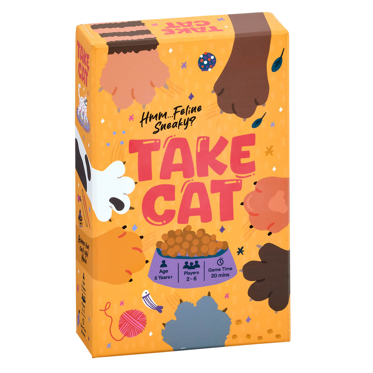 Take Cat Family Game in Orange retail box