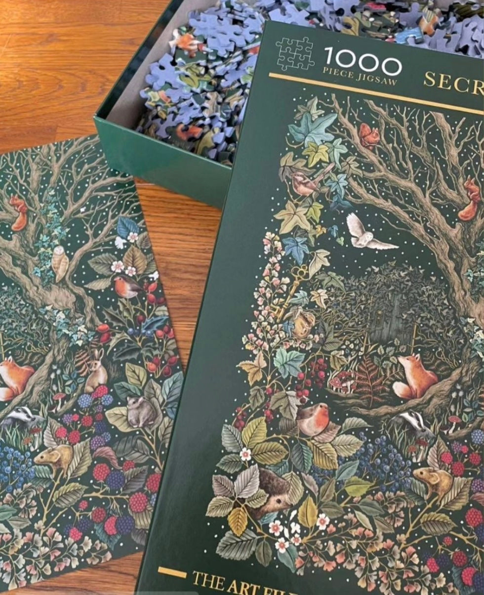 art file the secret garden 1000 piece jigsaw puzzle by gibsons games