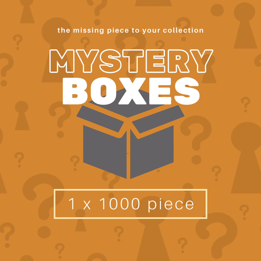 Gibsons Mystery Box 1 x 1000 Piece (RRP £15.99) - bagged pieces