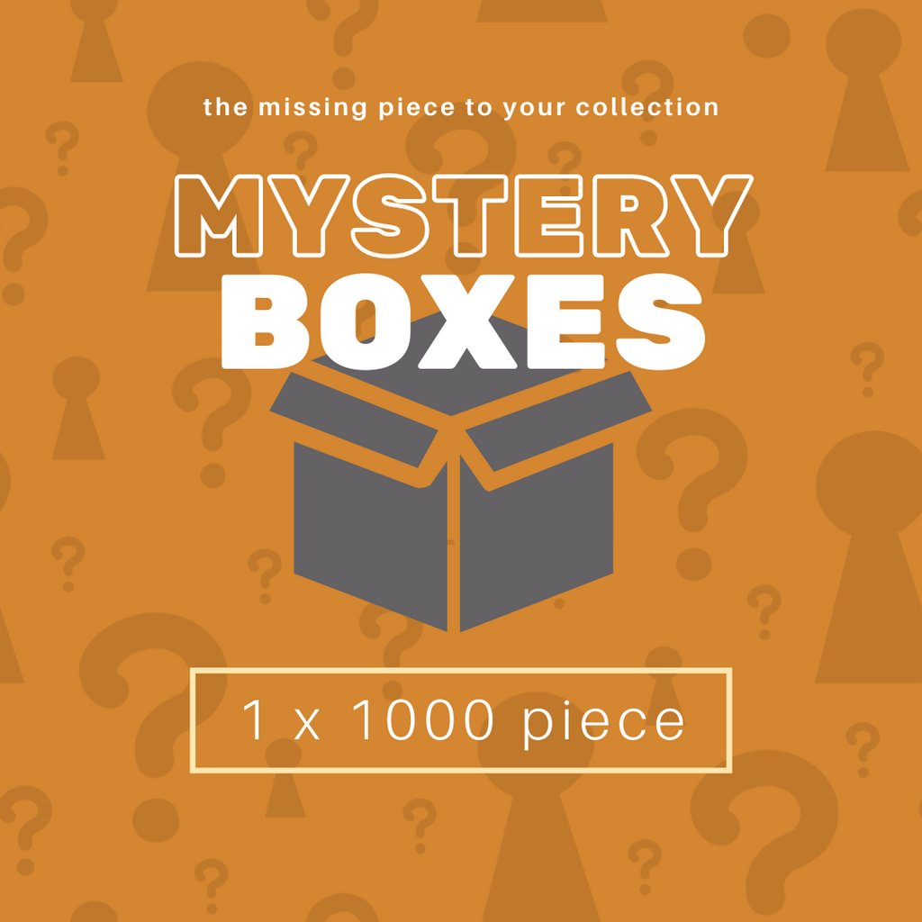 Gibsons Mystery 1 x 1000 Piece (RRP £16) - bagged pieces