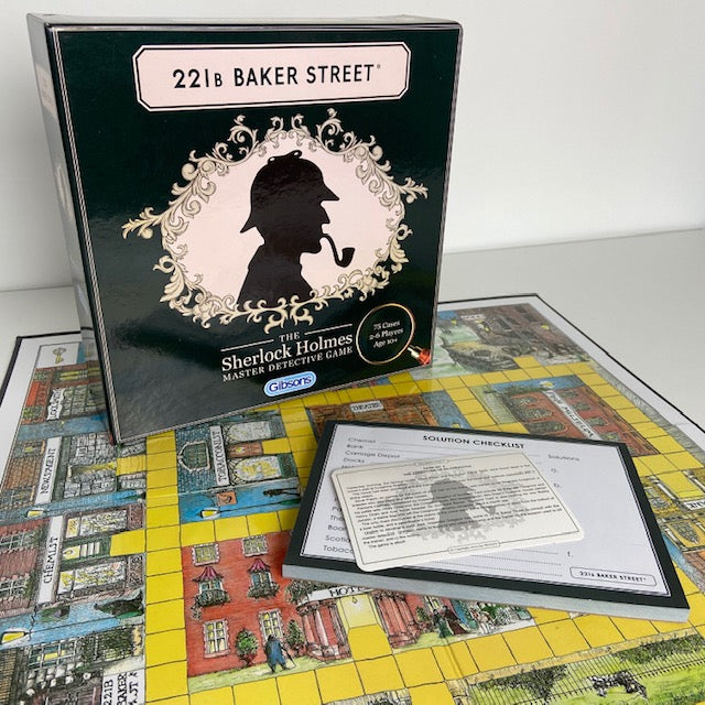 221B baker street mystery game by gibsons