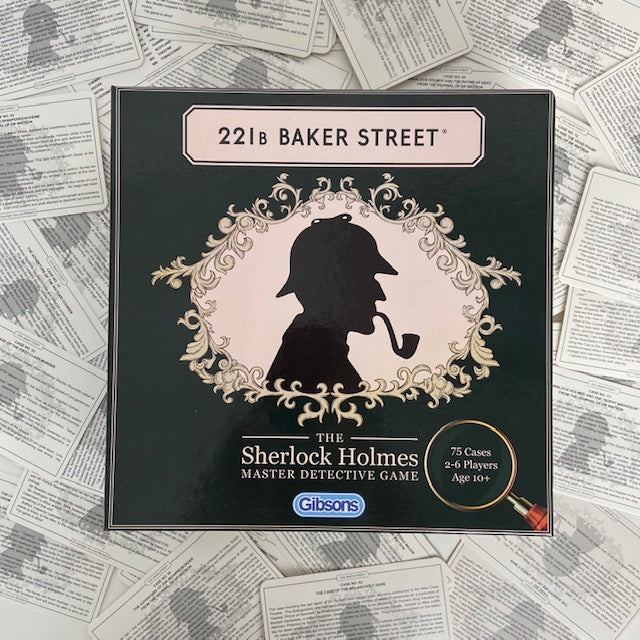 221B baker street mystery game by gibsons