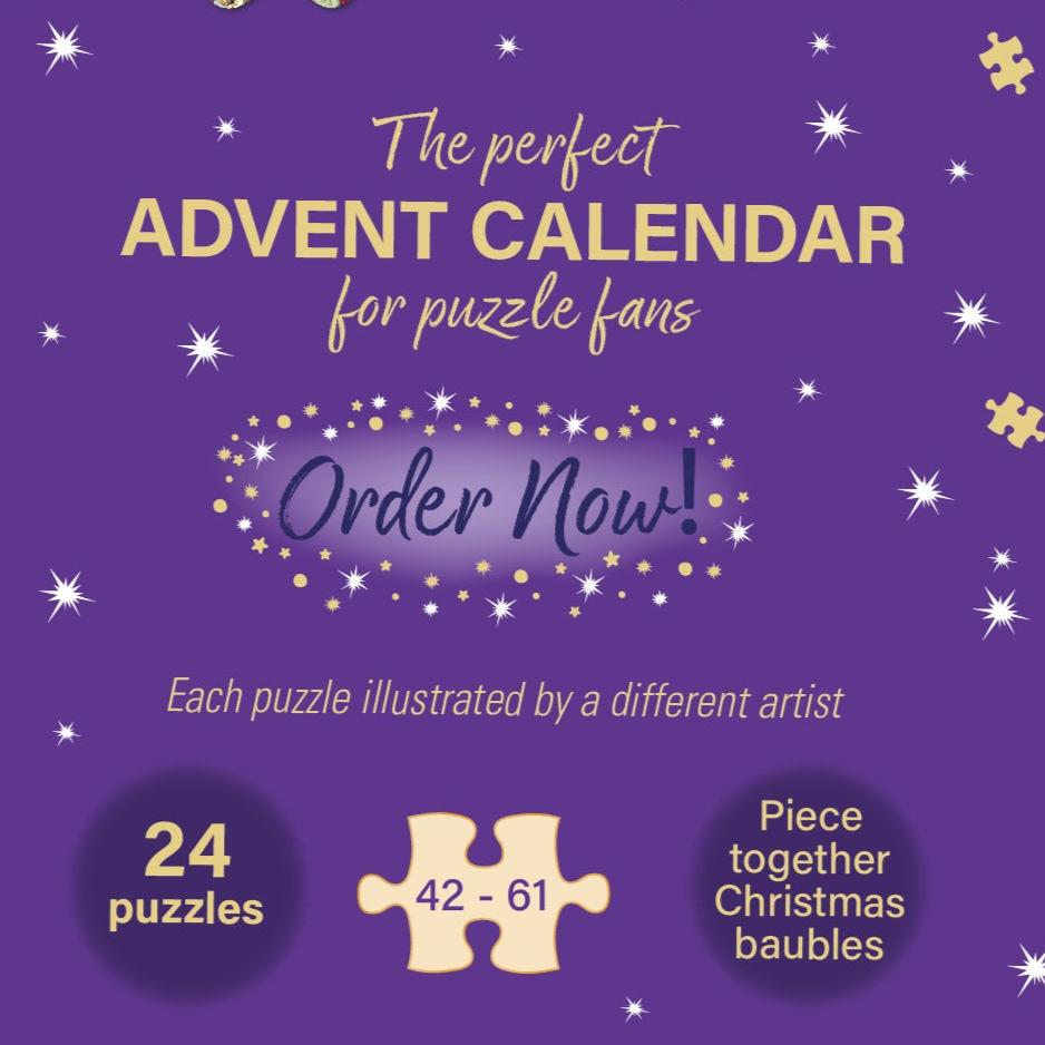 Festive Favourites Advent Jigsaw Calendar Gibsons