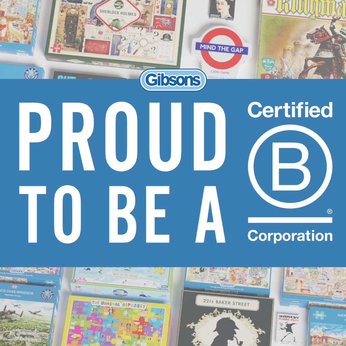 b corp certification for gibsons games eco friendly jigsaw puzzles