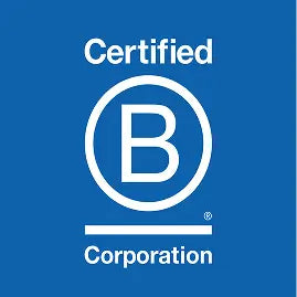 We are proud to be B-corp certified
