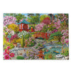 The Japanese Garden Extra Large 100XXL Piece Jigsaw Puzzle by Gibsons made up on white background