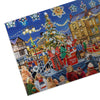 Gibsons Christmas Switch On 100 XXL Extra Large Piece Jigsaw Puzzle made up detail on white background