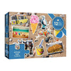 At the Seaside - Nostalgic 12 extra large Piece Puzzle for those living with Dementia