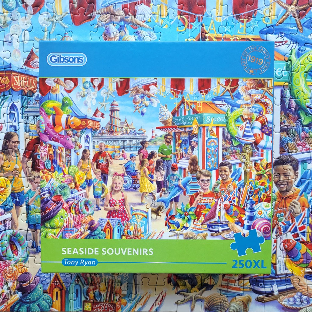 Seaside souvenirs G2728 gibsons 250 extra large piece jigsaw puzzle