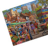 Gibsons York Market 250 extra large piece jigsaw puzzle made up detail on white background