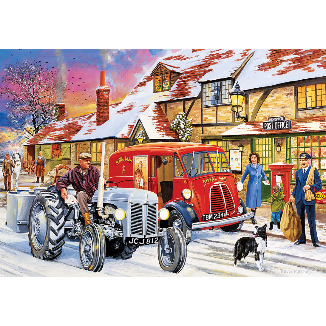 Winter Post 500 Piece Jigsaw Puzzle Gibsons