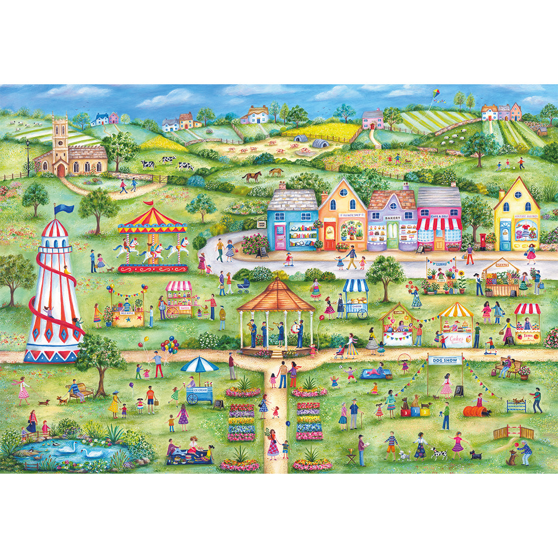 Celebrating Summer 500 Piece Jigsaw Puzzle by Gibsons beautiful poster