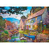 Gibsons Tea on the River 500 Piece Jigsaw Puzzle for Adults the Poster