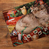 Gibsons All Wrapped Up 500 Jigsaw Puzzle for Adults made up detail on wooden table