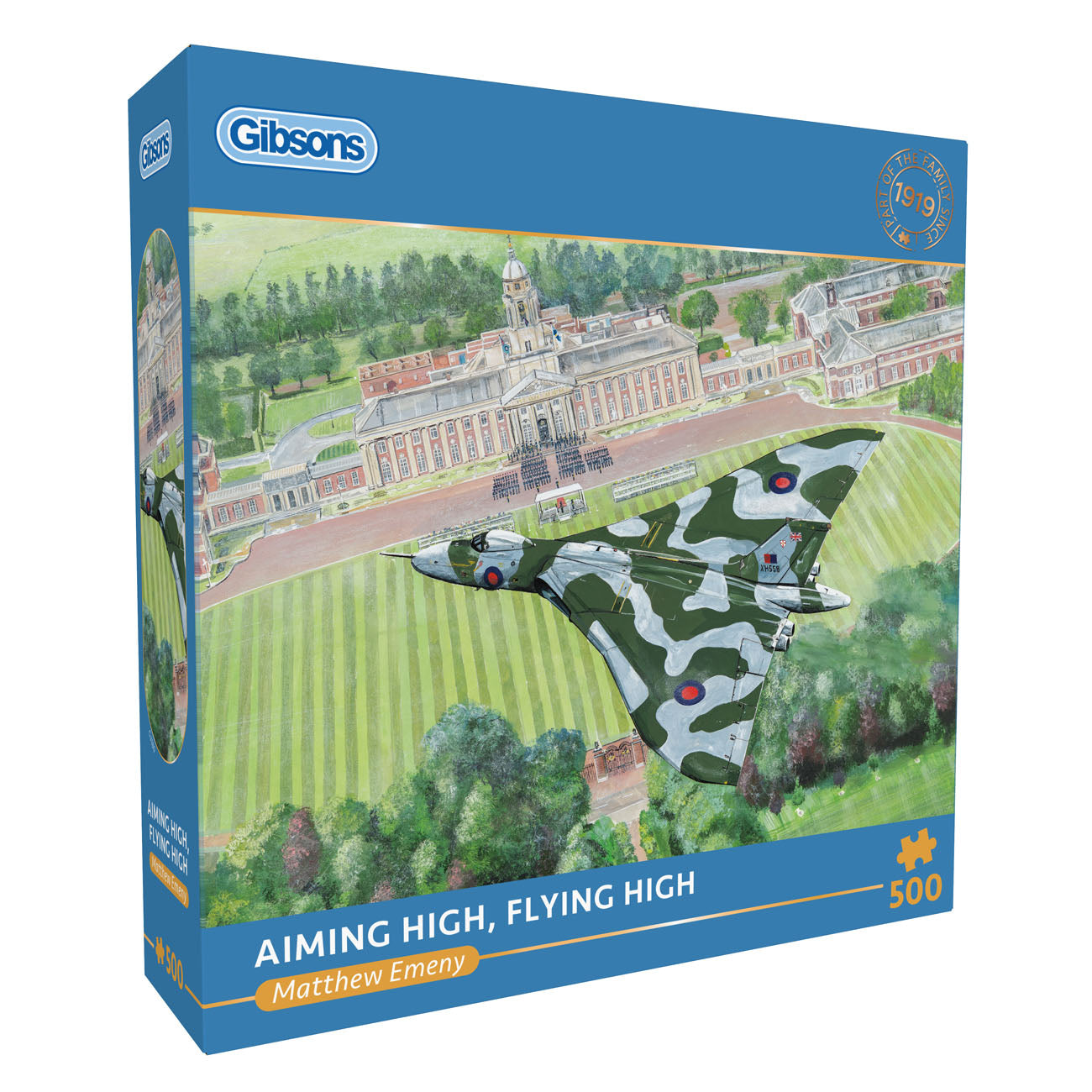 Gibsons Aiming High, Flying High 500 Piece Jigsaw puzzle for adults