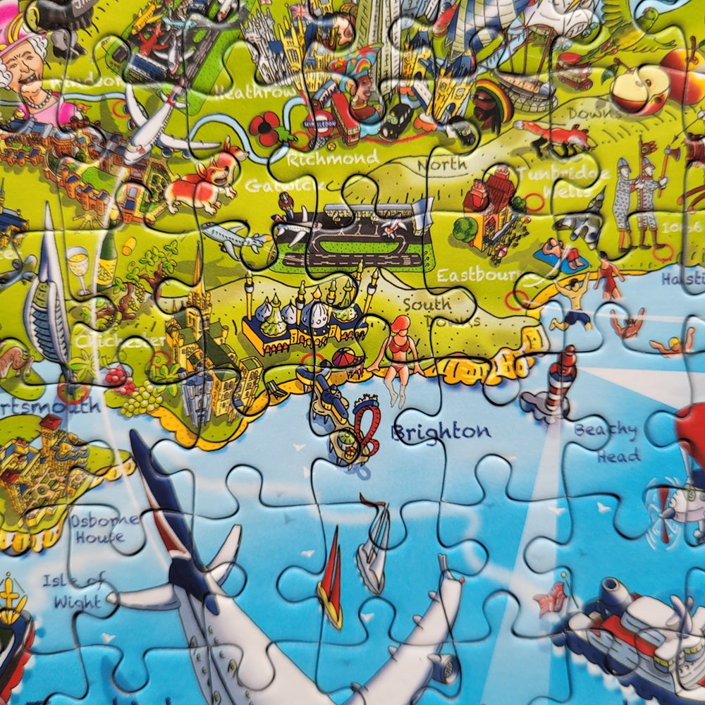 Best of British 500 Piece Jigsaw Puzzle for Adults from Gibsons 