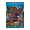 London Cityscape 500 Piece Jigsaw Puzzle by Gibsons made up on white background