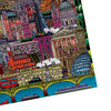 London Cityscape 500 Piece Jigsaw Puzzle by Gibsons detail made up on white background