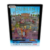 Gibsons Dublin Cityscape 500 Piece Jigsaw Puzzle in special retail box front view
