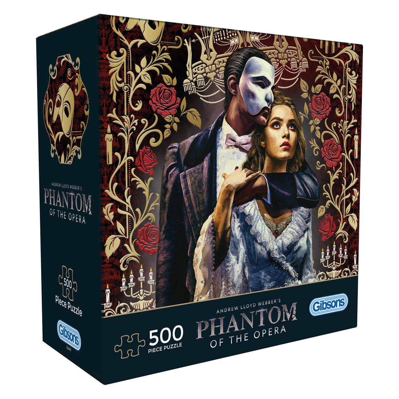 Gibsons Phantom of the Opera 500 Piece Jigsaw Puzzle for Adults - Great Gift