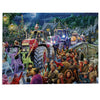 Gibsons Farmer Christmas 500 XL Extra Large Piece Jigsaw Puzzle made up on white background