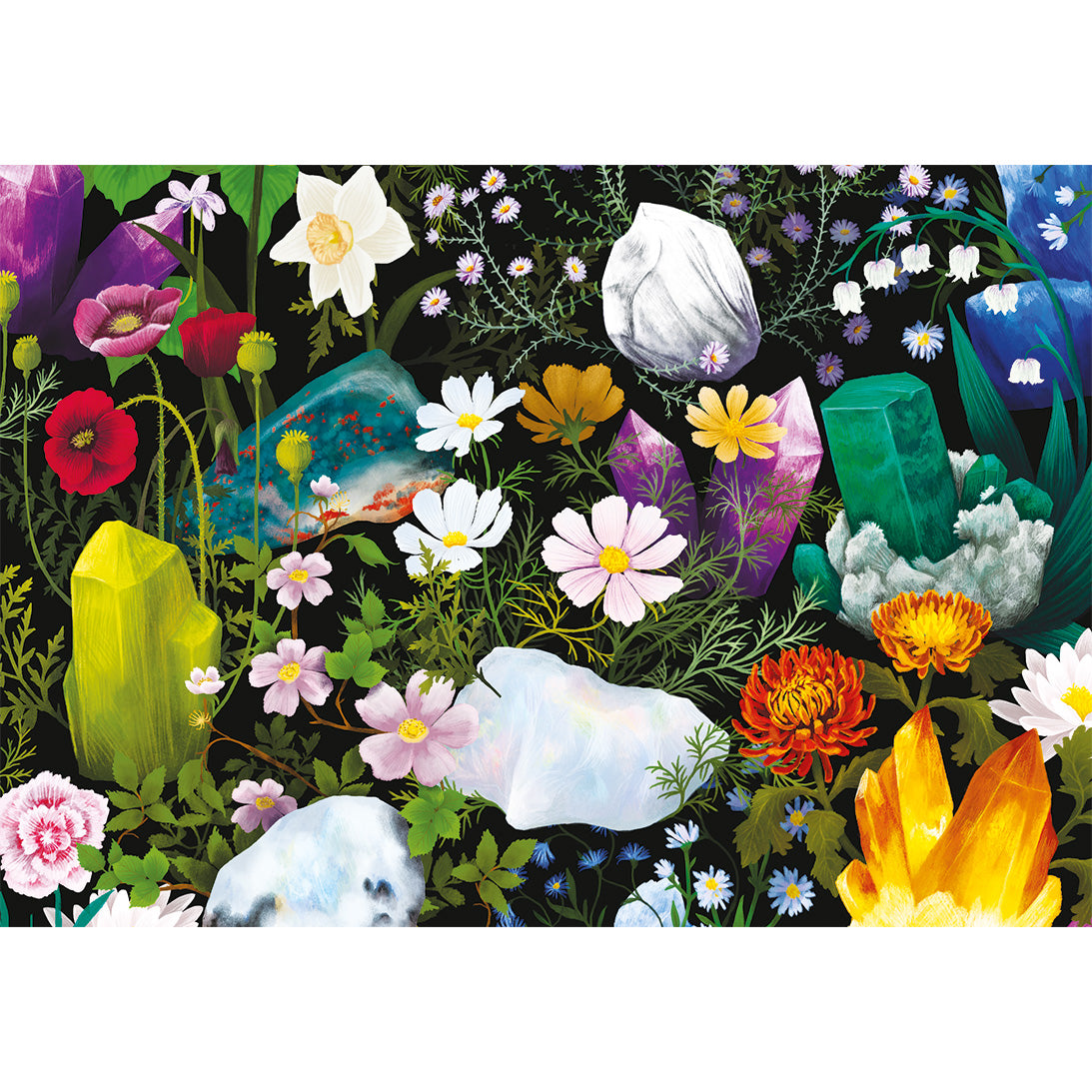 Crystal Healing 500 Piece Jigsaw Puzzle by Gibsons beautiful poster