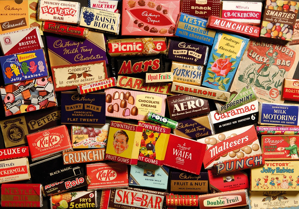 Sweet memories of the 1950s vintage jigsaw by gibsons games