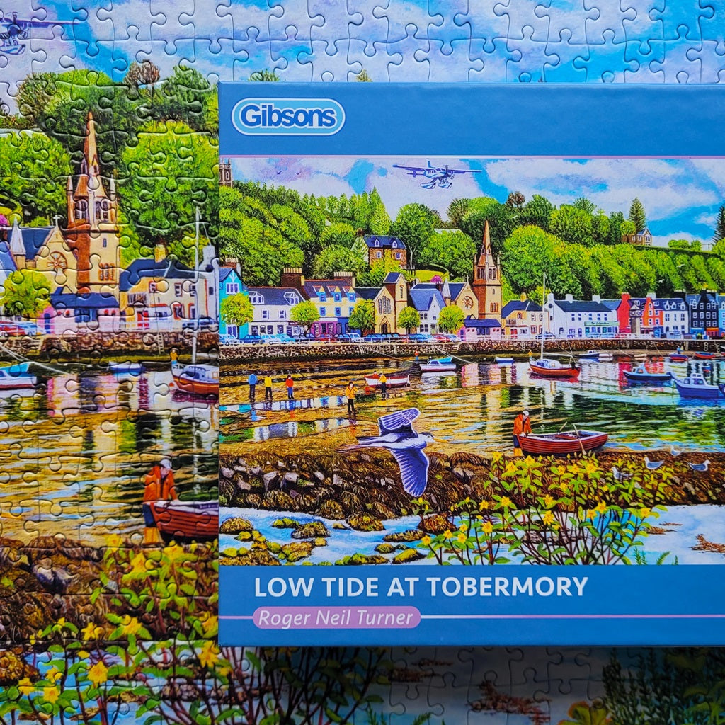 Low Tide at Tobermory 636 Piece Puzzle