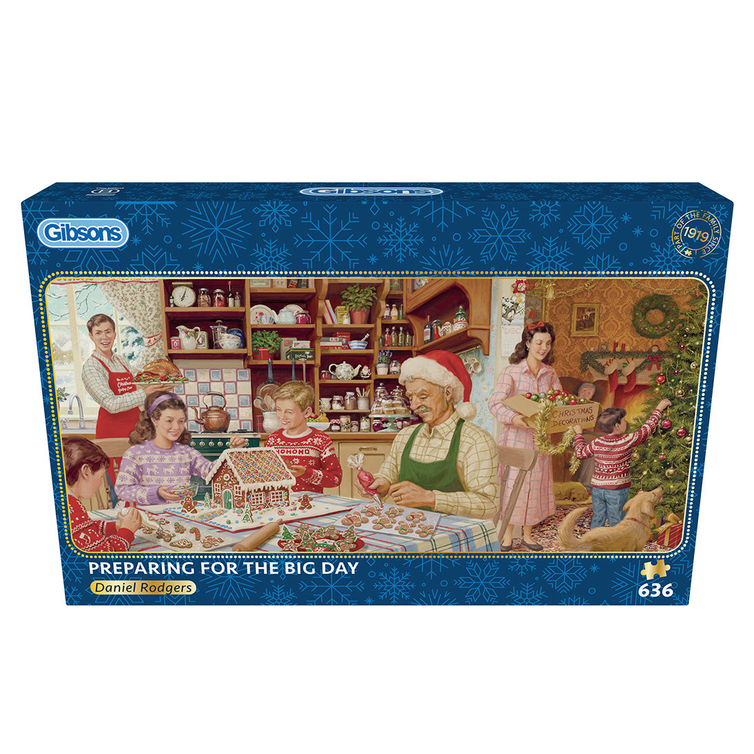 Preparing for the Big Day 636 Piece Jigsaw Puzzle Gibsons 