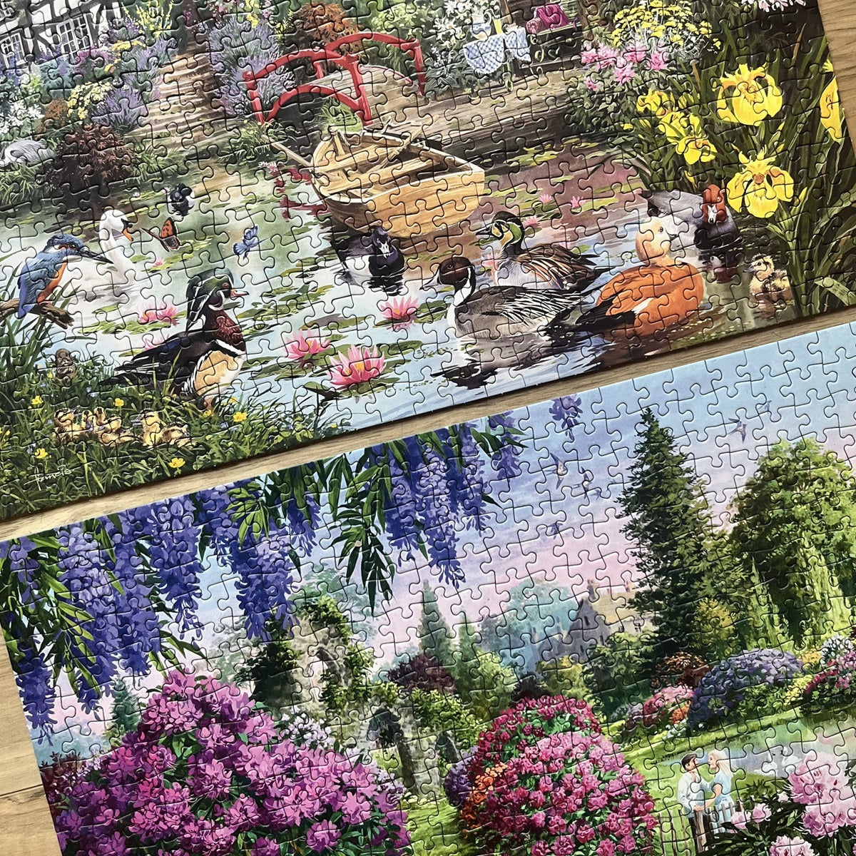 Flora & Fauna 4 x 500 Piece Jigsw Puzzle Gibsons