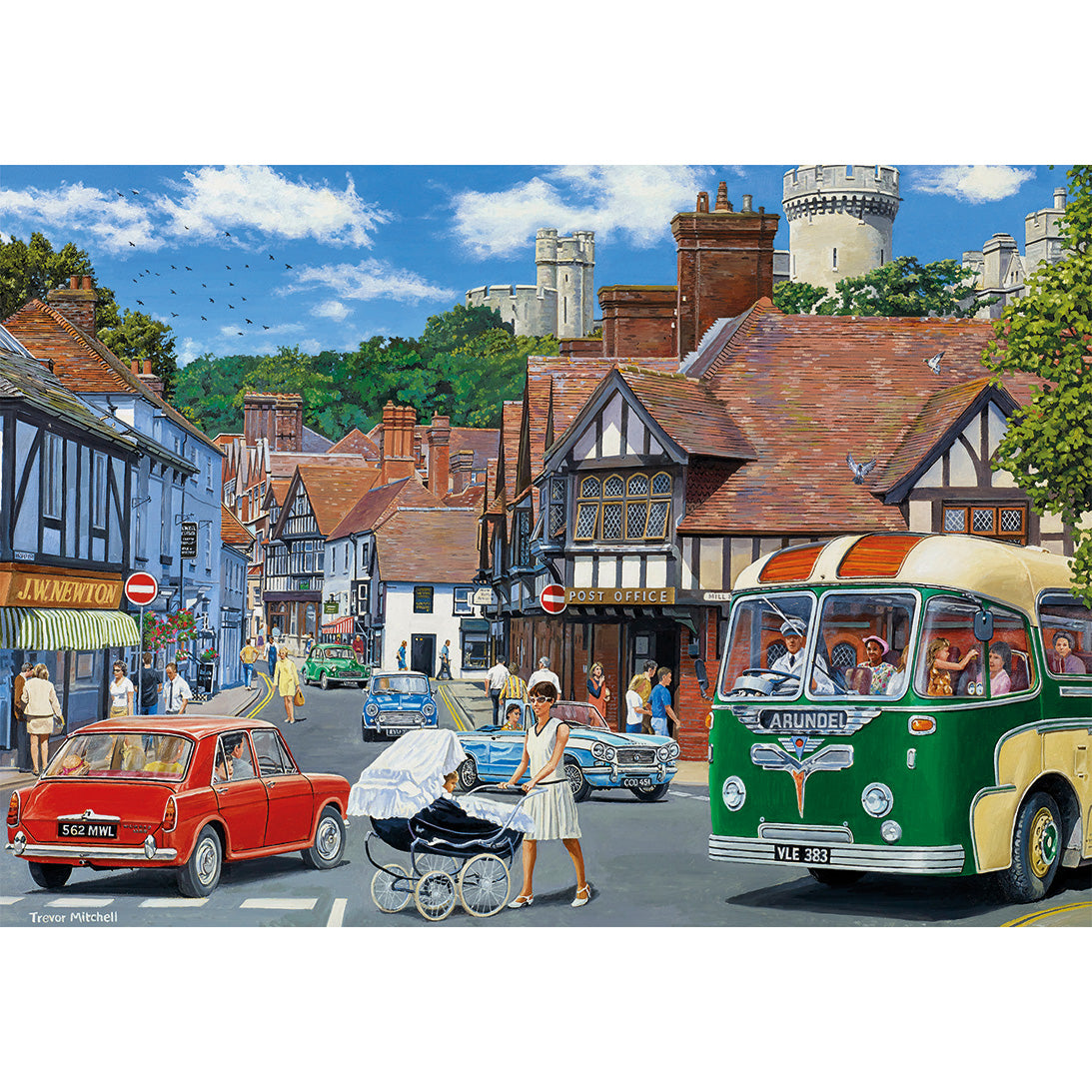 Day Trip to Arundel 4 x 500 jigsaw puzzle