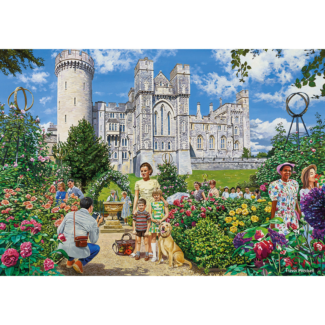 Day Trip to Arundel 4 x 500 jigsaw puzzle