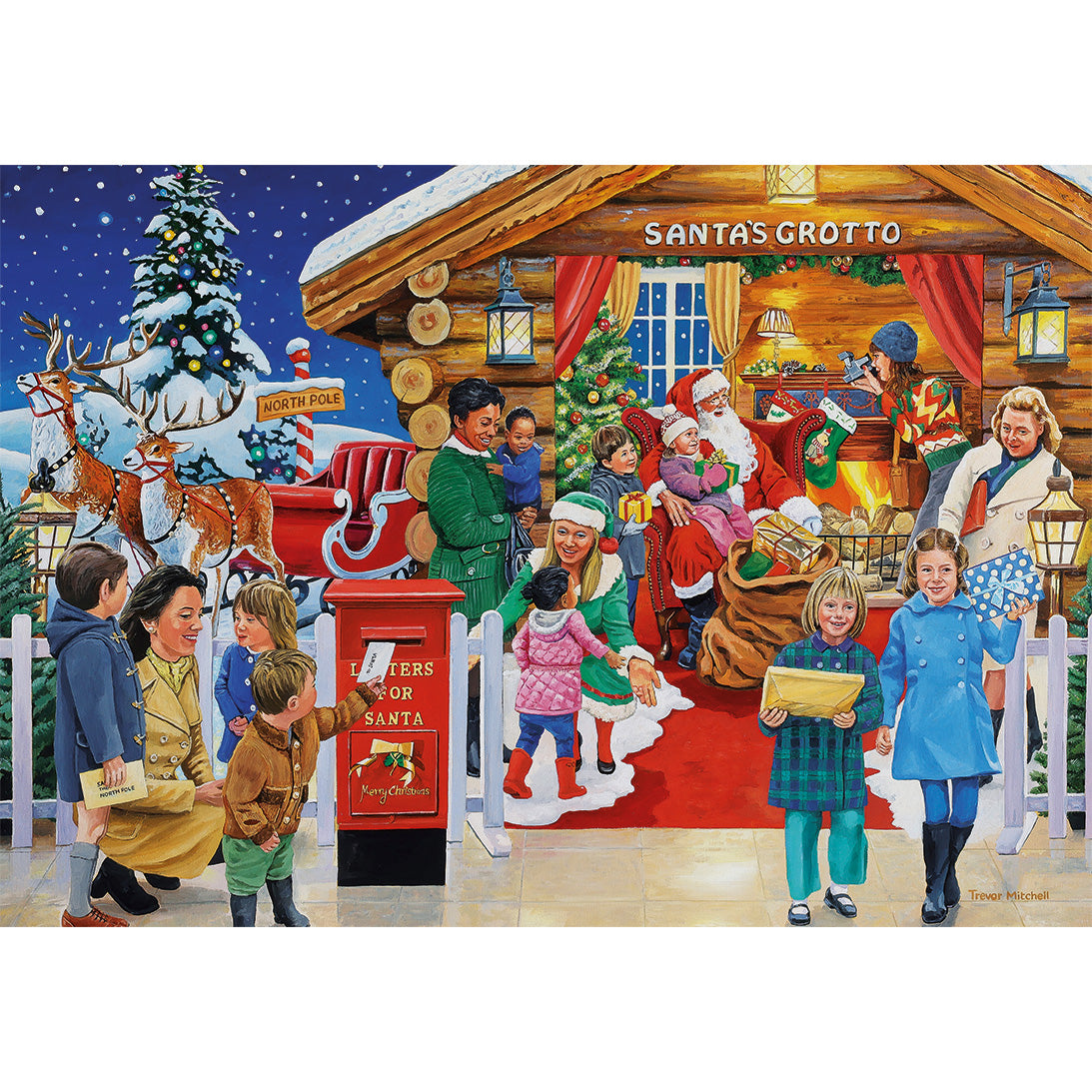 A Christmas to Remember 4 x 500 Piece Puzzle Multibox Gibsons